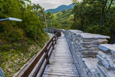 Eski Kalesi Deva görünümü, Romanya