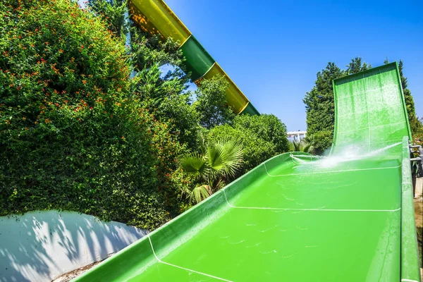 Slaytları Waterpark Yunanistan — Stok fotoğraf