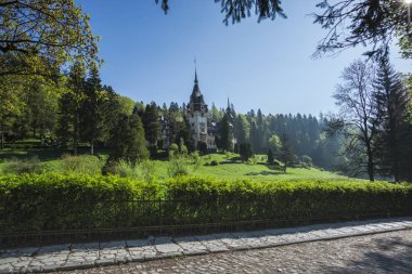 Turuncu gökyüzü günbatımı