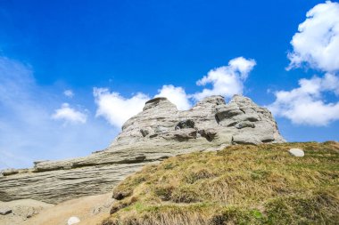 Geomorfologic formlar rüzgar Bucegi Dağları, Romanya üzerinden yapmak