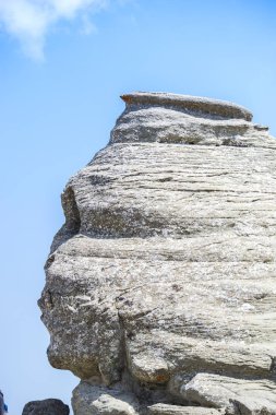 Geomorfologic formlar rüzgar Bucegi Dağları, Romanya üzerinden yapmak