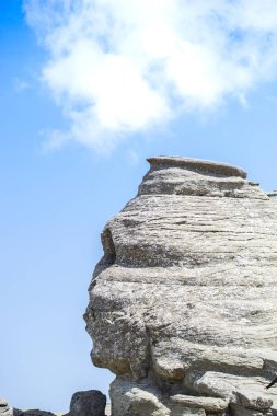 Geomorfologic formlar rüzgar Bucegi Dağları, Romanya üzerinden yapmak