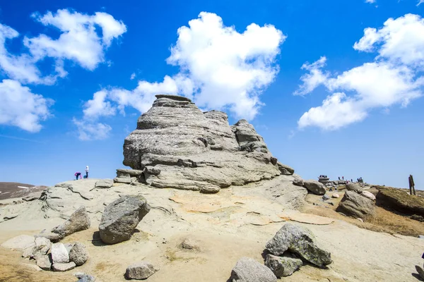 Geomorfologic formlar rüzgar Bucegi Dağları, Romanya üzerinden yapmak