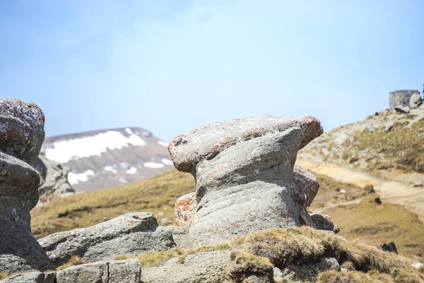 Paisaje Las Montañas Buc Egi Babele Sfinx Rumania — Foto de Stock