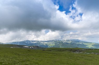 Karpat Dağları, Romanya Transalpina yolda görünümünden Panorama