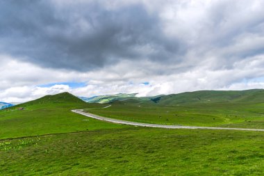 Karpat Mpountains dağ manzarası