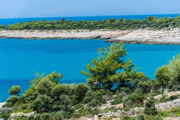 Hermoso Paisaje Marino Verano Grecia —  Fotos de Stock