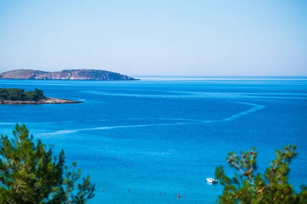 Hermoso Paisaje Marino Verano Grecia —  Fotos de Stock