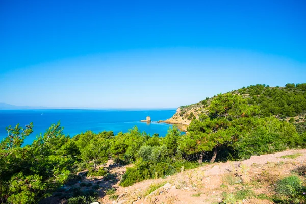 Hermoso Paisaje Marino Verano Grecia —  Fotos de Stock