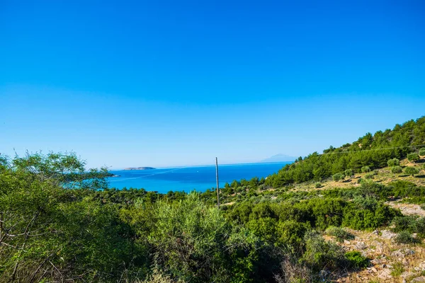 Beautiful Summer Seascape Greece — Stock Photo, Image