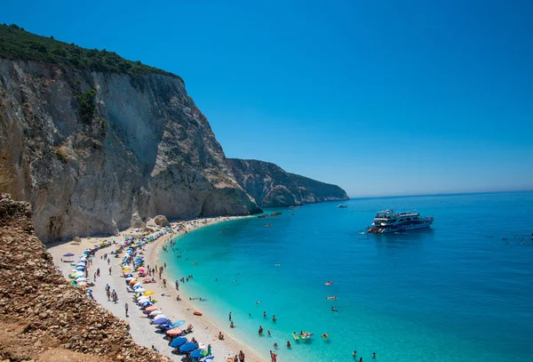 Beautiful Summer Seascape Greece — Stock Photo, Image