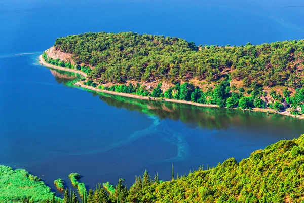 Прекрасний Літній Морський Пейзаж Греції — стокове фото