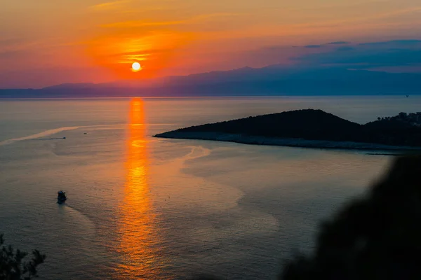 Denizin Muhteşem Günbatımı — Stok fotoğraf