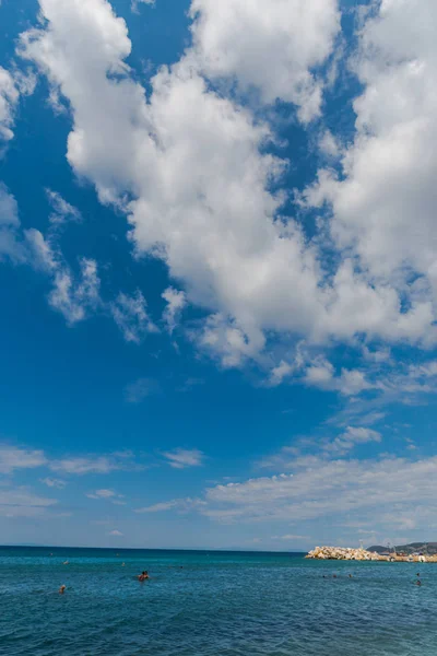 Seascape Mediterranean Sea Greece — Stock Photo, Image