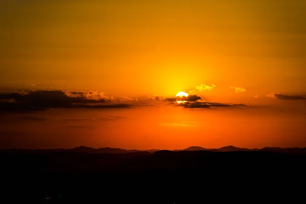 Atemberaubender Sonnenuntergang Meer — Stockfoto