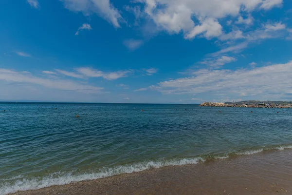 Seascape Piękne Lato Grecji — Zdjęcie stockowe