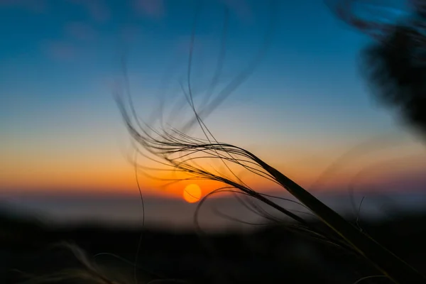 Pôr Sol Incrível Mar — Fotografia de Stock