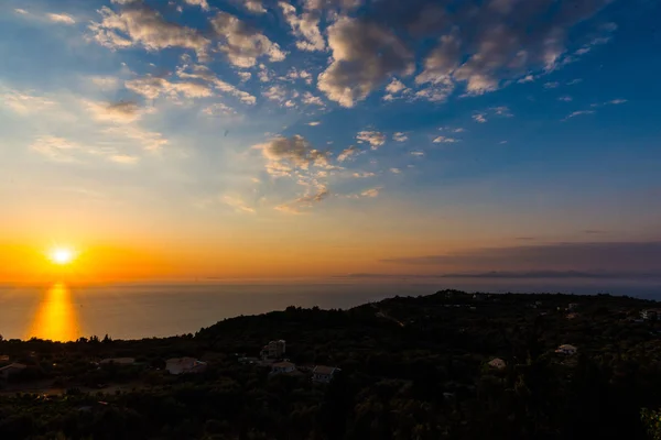 Atemberaubender Sonnenuntergang Meer — Stockfoto