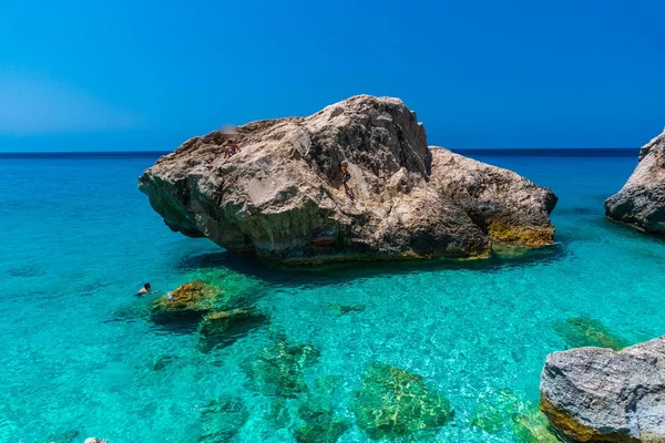 Görögország Seascape Természetes Háttér — Stock Fotó