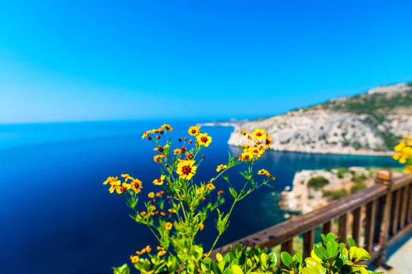 Beautiful Summer Seascape Greece — Stock Photo, Image