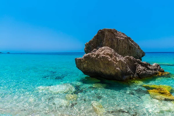 Beau Paysage Marin Été Grèce — Photo