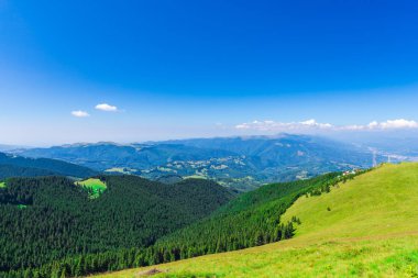 manzara Karpat Dağları, Romanya.