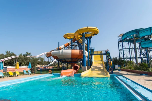 Zante Stadt Ελλάδα Σεπτεμβρίου 2016 Water Park Sarakinado — Φωτογραφία Αρχείου