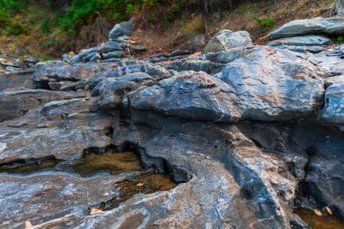 Taş dokusunun detay görünümü