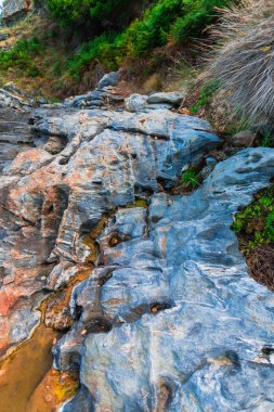 Taş dokusunun detay görünümü