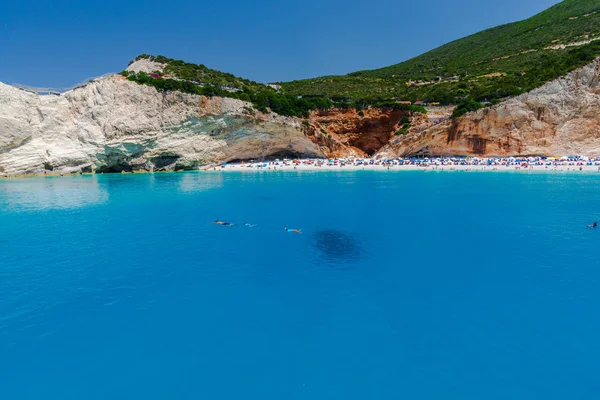 Kayalık Kayalıklı Seascape Yunanistan — Stok fotoğraf
