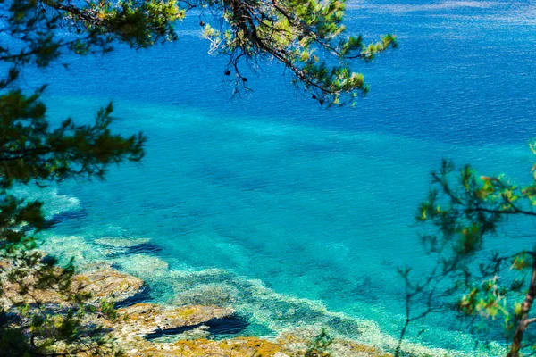 Греция Морской Пейзаж Природный Фон — стоковое фото