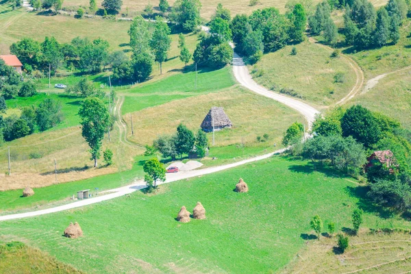 Τοπίο Από Καρπάθια Όρη Ρουμανία — Φωτογραφία Αρχείου