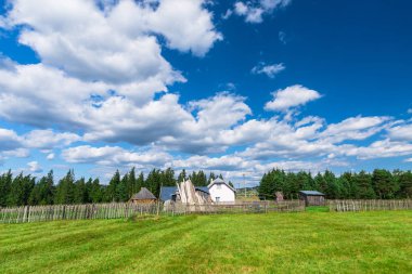 Romanya'da doğal peyzaj