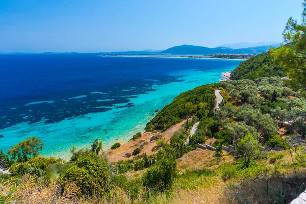 Морской Пейзаж Путешествия Грецию — стоковое фото