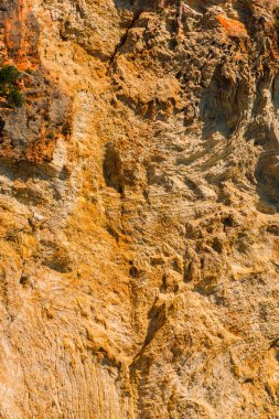 Taş yüzeyin yakın görünümü