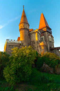 Eski Ortaçağ Kalesi, Corvimesti Kalesi, Hunedoara, Romanya