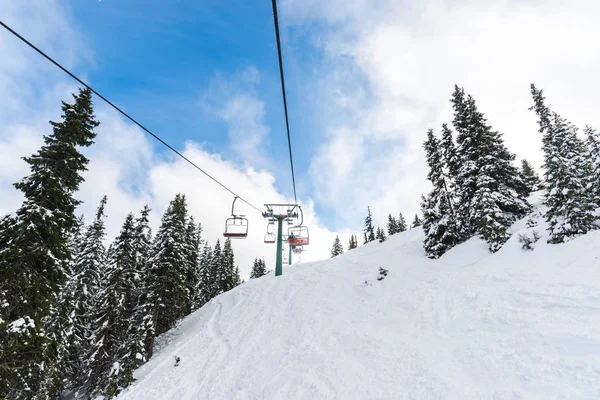 Montagne Invernali Innevate Romania — Foto Stock