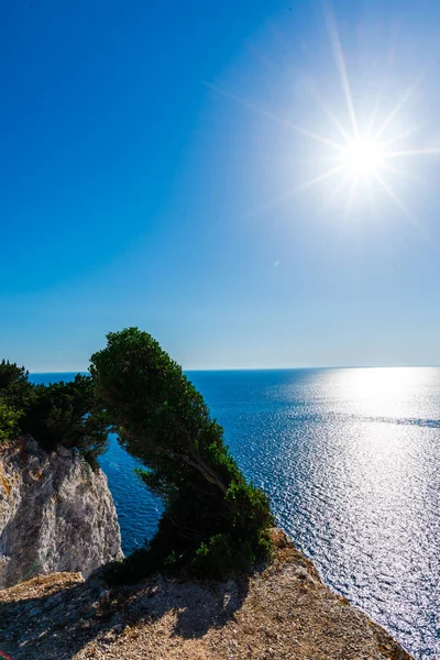 海景の背景 ギリシャの自然 — ストック写真