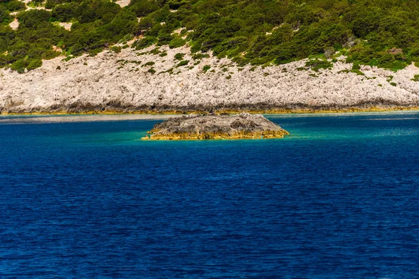 Seascape Arka Plan Yunanistan Doğa — Stok fotoğraf