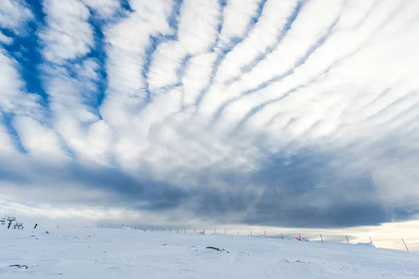 Comprensorio Sciistico Invernale Predeal Clabucet Romania — Foto Stock