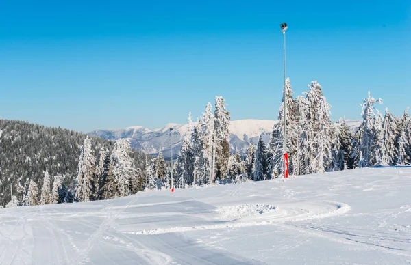 Winter Mountains Ski Resort — Stock Photo, Image