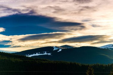 Karpat Dağları görüntülemek, Doğa ve kavram seyahat   
