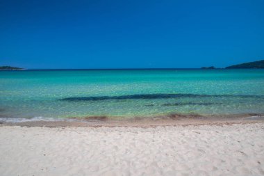 Akdeniz Deniz Manzarası, Yunanistan'a seyahat.
