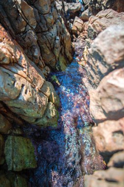 Kayaçlar doku, doğal arka plan.