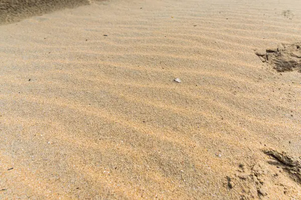 Nahaufnahme Der Sandoberfläche Strand Hintergrund — Stockfoto