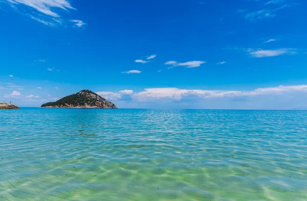 Seascape Mar Mediterrâneo Natureza Grécia — Fotografia de Stock