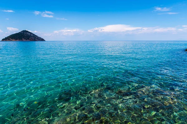 Paysage Marin Mer Méditerranée Nature Grèce — Photo