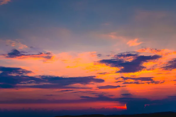 Хмарне Небо Природний Фон — стокове фото