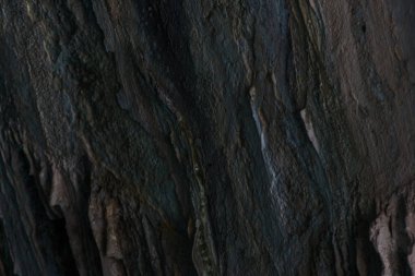 Cliff ayrıntıları, doğal arka plan closeup.