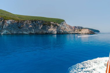 Lefkada Adası, Yunanistan inanılmaz mavi su